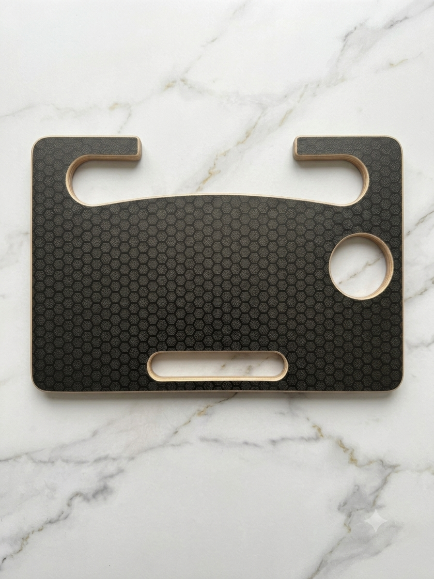 Van Steering Wheel Table | Work Desk & Cup Holder | SheffRack